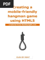 HTML 5 Tutorial: Creating A Hangman Game