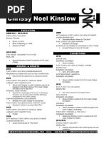 Chrissynoelkinslow CV 020315