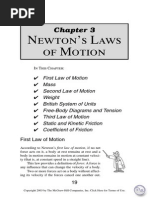 Newton's Law of Motion PDF