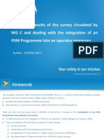 Easa FDM Survey