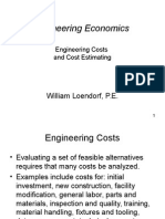 Engr Costs and Estimates