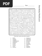 Floor Hockey Word Search