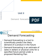 Demand Forecasting