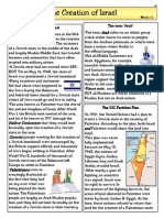 Reading Creation of Israel