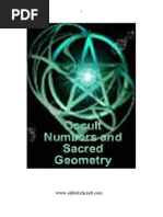 Numerology Occult Numbers and Sacred Geometry