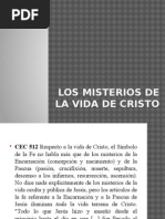 Los Misterios de La Vida de Cristo