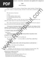 CY6251 Engineering Chemistry II Lecture Notes PDF