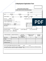 Chelsea Stromley Employment Application