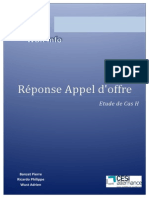 Cas H - Réponse Appel D'offre