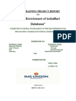 Data Enrichment of Indiamart