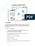 Dimensioning in Solid Edge ST