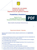 3.4 Conceptos Básicos de Probabilidad, Conteo y Cálculo de Probabilidades