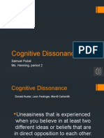 Cognitive Dissonance Powerpoint