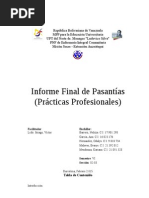 Informe Final VI Sem - Comunidad