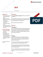 SLX Lock Mandrel Technical Datasheet