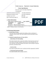 Course Specifications: Cairo Engineering