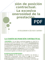 Cesión de Posición Contractual - La E.O.P.