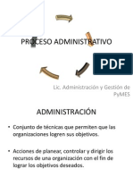  Proceso Administrativo