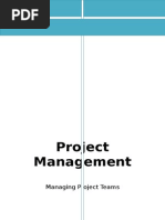 Project Team Management