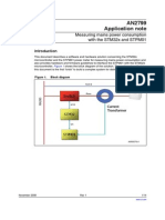 AN2799 Application Note: Measuring Mains Power Consumption With The STM32x and STPM01