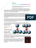 Unit 11 Chapter 1: - Clay Minerals