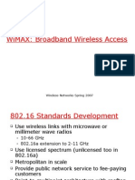 Wimax: Broadband Wireless Access