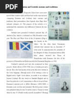 Romanian and Scottish Customs and Traditions