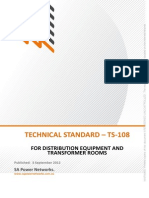 Technical Standard - Ts-108: For Distribution Equipment and Transformer Rooms