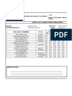 Check List de Conductores Habilitados