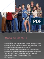 Moda de Los 90 S