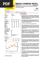 Media Chinese Intn'L: Company Report