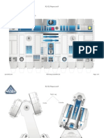 R2 D2 Papercraft Star Wars Star Tours Printable 0213