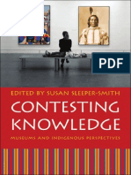 Susan Sleeper-Smith Contesting Knowledge Museums and Indigenous Perspectives 2009