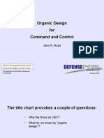 Organic Design For Command and Control