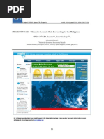 Project Noah - Climatex: Accurate Rain Forecasting For The Philippines