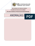 Monografía Anomalías Dentales