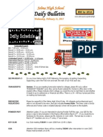 SHS Daily Bulletin 2-11-15