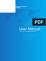 User Manual (GZF DW Vi)