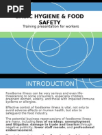 Basic Hygiene & Food Safety Training Module