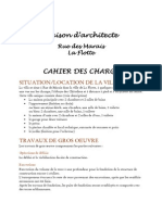 Cahier de Charges