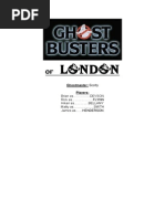 Ghostbusters of London - Game Document