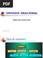 Sintaxis Oracional Latina