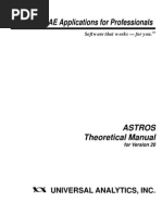 ASTROS Theoretical Manual PDF