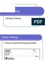 Check Writing: All About Checks