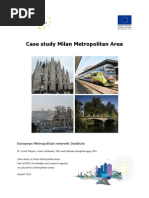 Case Study Milan Metropolitan Area: European Metropolitan Network Institute