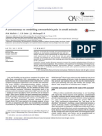 2013 - Malfait - A Commentary On Modelling of Osteoarthritis Pain in Small Animals