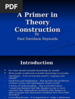 A Primer in Theory Construction