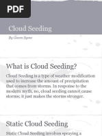 Cloud Seeding