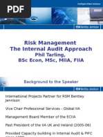 Risk Management and Internal Audit