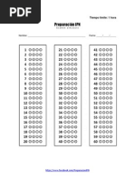 Examen Simulacro de Matemáticas